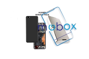 Huawei P40 Pro+ , Huawei P40 Pro Plus / ELS-N39, ELS-AN10 / Service Pack/ Full Original/ LCD Дисплей+ Рамка+ Батерия/ Black