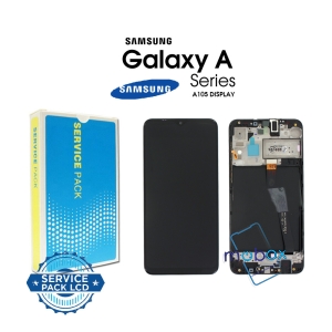 Samsung Galaxy A10 ( 2019 ) / A105 , SM-A105F/ EU 0.1/ /Service Pack/ Full Original/ LCD Дисплей+ Рамка