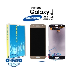 Samsung Galaxy J3 2017 / J330 , SM-J330 /Service Pack/ Full Original/ LCD Дисплей+ Тъч скрийн/ Gold