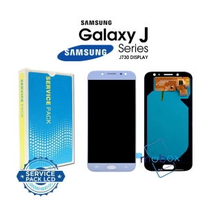 Samsung Galaxy J7 2017 / J730 , SM-J730F /Service Pack/ Full Original/ LCD Дисплей+ Тъч скрийн/ Silver