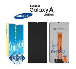 Samsung Galaxy A12 / SM-A127F /L06-DB00_R0.0/ BOE Жълт кабел/LCD Дисплей+Тъч скрийн 