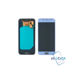 Samsung Galaxy J5 2017 / SM-J530F/ OLED LCD Дисплей+Тъч скрийн Сребрист/син