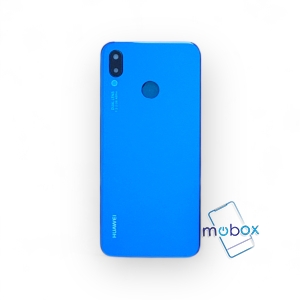 Заден капак за Huawei P20 lite със стъкло камера/ ANE-LX1 / Задно стъкло / Син