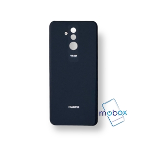 Заден капак за Huawei Mate 20 Lite/ черен/ Задно стъкло