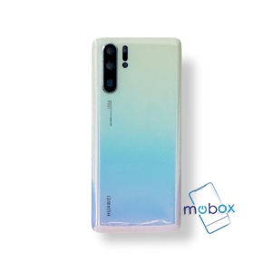 Заден капак за Huawei P30 Pro / VOG / със стъкло камера/Задно стъкло / Pearl White/ Бял