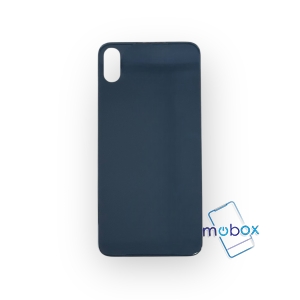 Заден капак за iPhone XS Max /Big Hole/ Задно стъкло/ Space Gray / Черен