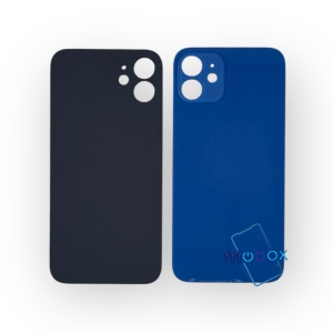 Заден капак за iPhone 12 /Big Hole/ Задно стъкло/ Blue / Син