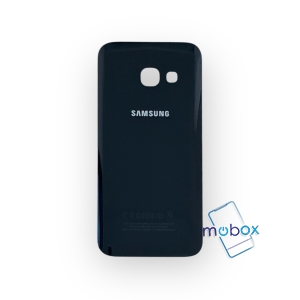 Заден капак за Samsung Galaxy A3 2017 / SM-A320 / Задно стъкло / Черен