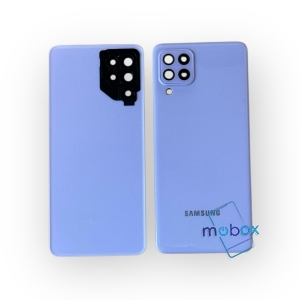 Заден капак за Samsung Galaxy A22 4G / SM-A225F / със стъкло камера/ Лилав