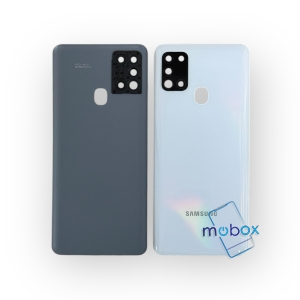 Заден капак за Samsung Galaxy A21s/ SM-A217F със стъкло камера /Задно стъкло / Бял
