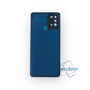 Заден капак за Samsung Galaxy A21s/ SM-A217F със стъкло камера /Задно стъкло / Син