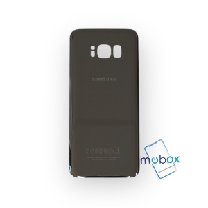 Заден капак за Samsung Galaxy S8 G950 / Задно стъкло/със стъкло камера/ Черен