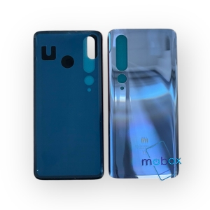Заден капак за Xiaomi Mi 10 5G Mi 10 Pro 5G M2001J2G , M2001J2I , M2001J1G / Задно стъкло/ Сив