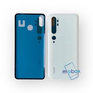 Заден капак за Xiaomi Mi Note 10 Mi Note 10 Pro  / Задно стъкло / Бял