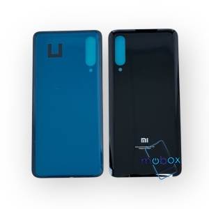Заден капак за Xiaomi Mi 9 / Задно стъкло/ Черен