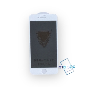 Privacy Стъклен протектор за Iphone 7, Iphone 8 Golden Armor , OG Full Glue/ Бял