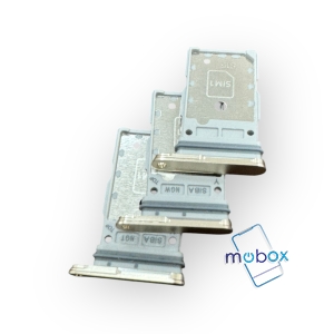 Sim държач за Samsung Galaxy S24, S24 Plus / SM-S921B, SM-S926B /Dual nanoSim/ Yellow / Жълт