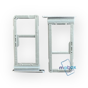 SIM държач за Samsung Galaxy S7, S7 Edge / G930, G935 / /Sim Card, microSD Tray / silver