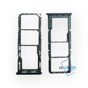 SIM държач за Samsung Galaxy A22 4G, SM-A225F /Sim Card, microSD Tray / черен
