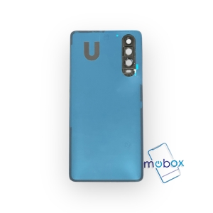 Заден капак за Huawei P30 / ELE-L29, ELE-L09, ELE-AL00 / Със стъкло камера /Задно стъкло/ Pearl White / Бял