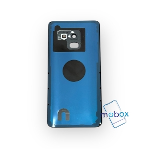 Заден капак за Samsung Galaxy A8 2018 / SM-A530F / Със стъкло камера/  Задно стъкло /Black/ Черен