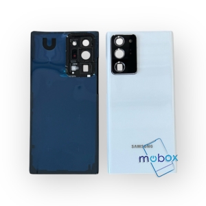 Заден капак за Samsung Galaxy Note 20 Ultra / SM-N985F, SM-N986B/  със стъкло камера /Задно стъкло/ бял