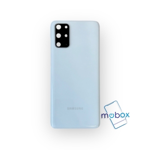 Заден капак за Samsung Galaxy S20 Plus 4G/5G / SM-G985, SM-G986 /със стъкло камера / Задно стъкло/ cloud white / Бял