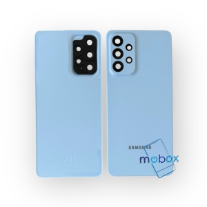 Заден капак за Samsung Galaxy A33 5G / SM-A336B / Със стъкло камера/Blue/ Син