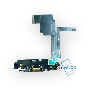 Оригинален лентов кабел блок захранване за iPhone 15 Pro/с микрофон / Black / Черен /Pulled