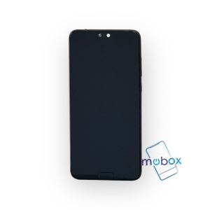 Дисплей за Huawei P20 Pro / CLT-L09 , CLT-L29 / LCD с Тъч скрийн/ С рамка OLED/ Черен