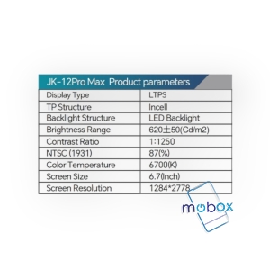 iPhone 12 Pro Max LCD Дисплей+Тъч скрийн /JK/ incell FHD