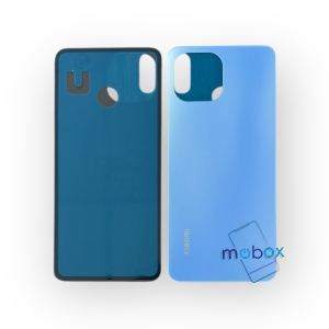 Заден капак за Xiaomi Mi 11 Lite 4G/5G  M2101K9G M2101K9AG 2109119DG /Задно стъкло / Bubblegum Blue (Jazz Blue) СИН