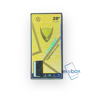 Privacy Стъклен протектор за Samsung Galaxy S25 Ultra / S938, SM-S938B /  Golden Armor , OG Full Glue