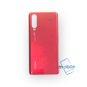 Заден капак за Huawei P30 / ELE-L29, ELE-L09, ELE-AL00 / Задно стъкло/ Amber Sunrise/ Червен