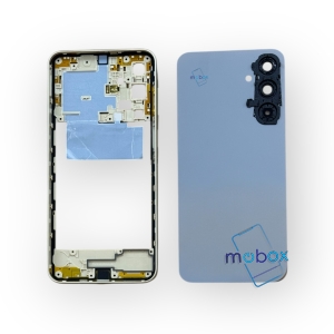 Заден капак за Samsung Galaxy A16 5G / SM-A166B / със стъкло камера и среден борд / Gold / Златист