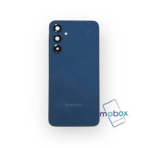Заден капак за Samsung Galaxy A16 5G / SM-A166B / със стъкло камера и среден борд / Blue Black / Черен