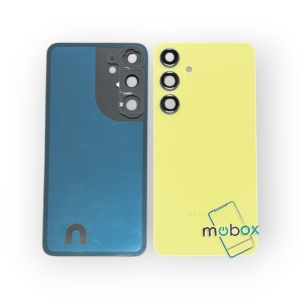 Заден капак за Samsung Galaxy S24 Plus / SM-S926B /със стъкло камера/ Amber Yellow / Жълт