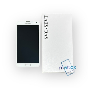 Samsung Galaxy S5 / G900 , SM-G900F /Service Pack/ Full Original NO FRAME / LCD Дисплей+Тъч скрийн/ White
