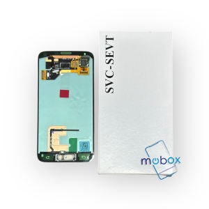 Samsung Galaxy S5 / G900 , SM-G900F /Service Pack/ Full Original NO FRAME / LCD Дисплей+Тъч скрийн/ White
