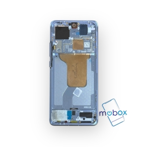 Оригинален дисплей с рамка за Xiaomi 12, Xiaomi 12X, Xiaomi 12S, 2201123G, 2201123C, 2112123AC, 2112123AG, 2206123SC / LCD+Тъч скрийн /Service Pack/ Full Original/ Blue