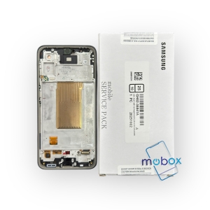 Оригинален дисплей с рамка за Samsung Galaxy A36 5G / SM-A366B /LCD+Тъч скрийн/ Service Pack Full Origina/ GH82-36841A/ Black/ Черен