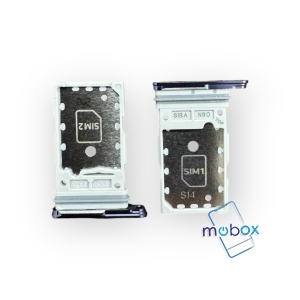 Sim държач за Samsung Galaxy S24, S24 Plus / SM-S921B, SM-S926B /Dual nanoSim/ Violet/ Лилав