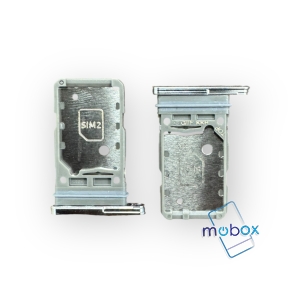 Sim държач за Samsung Galaxy S21 , G991 / S21 Plus , G996 / S21 Ultra , G998 / Dual nanoSim/ phantom gray /сив