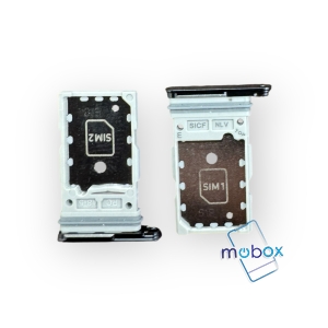 Sim държач за Samsung Galaxy S25 / S25 Plus / SM-S931/ SM-S936 /Dual nanoSim/ Black/ Черен