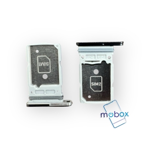 Sim държач за Samsung Galaxy S25 Ultra / SM-S938 /Dual nanoSim/ Black/ Черен
