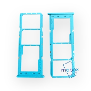 SIM държач за Samsung Galaxy A12, SM-A125 /Sim Card, microSD Tray / зелен
