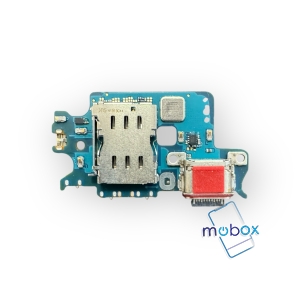 Блок захранване ( PCB ) за Samsung Galaxy S22 5G / SM-S901B с микрофон , Ориг