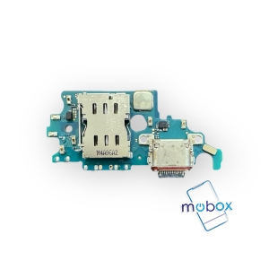 Блок захранване ( PCB ) за Samsung Galaxy S21 5G / SM-G991B с микрофон , Ориг