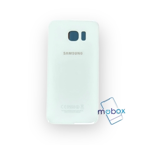 Заден капак за Samsung Galaxy S7 Edge G935  / Задно стъкло / Бял