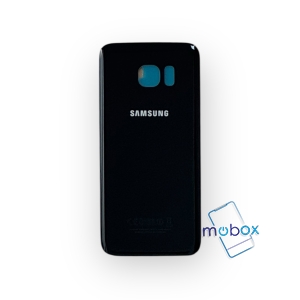 Заден капак за Samsung Galaxy S7 Edge G935 / Задно стъкло / Черен